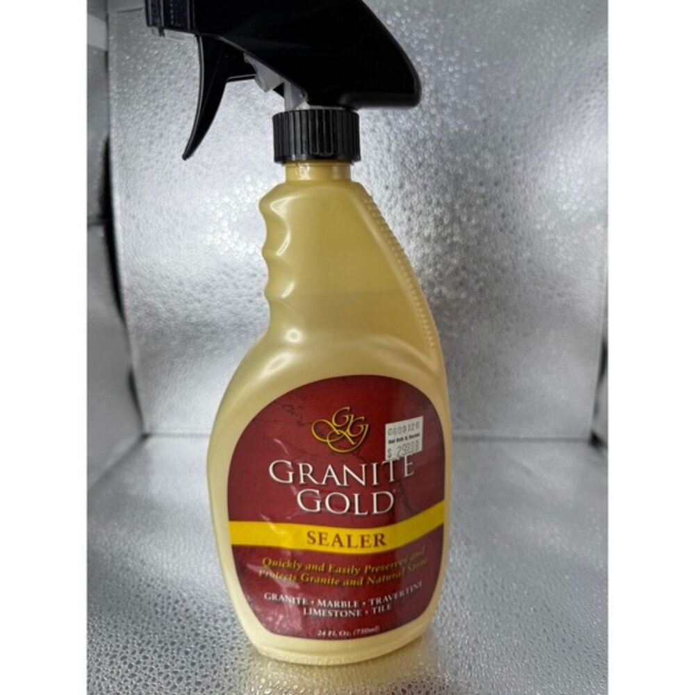 Granite Gold Sealer 24oz Stone Sealer Granite Marble and Natural Stone 90%‎ full